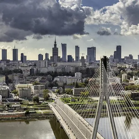 2 Metro Lines Warsaw Center Apartment